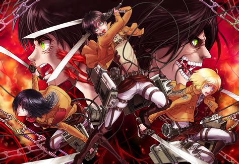 wallpaper ataque a los titanes|attack on titan anime art.